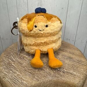 Jellycat Amuseables Pancake Bag Charm NEW! Jellycat Bag Charm Authentic Jellycat